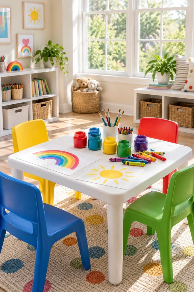 Kids Craft Room Ideas Zone