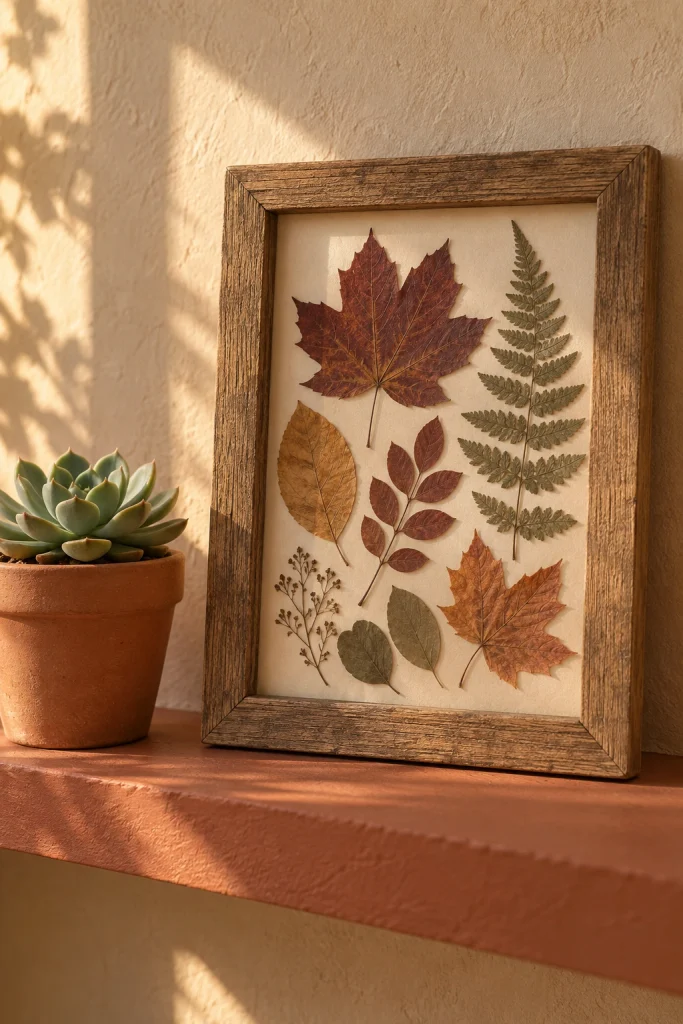 Leaf Photo Frame Art