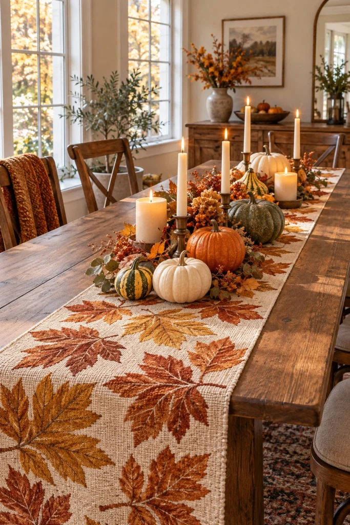 Leaf Table Runner
