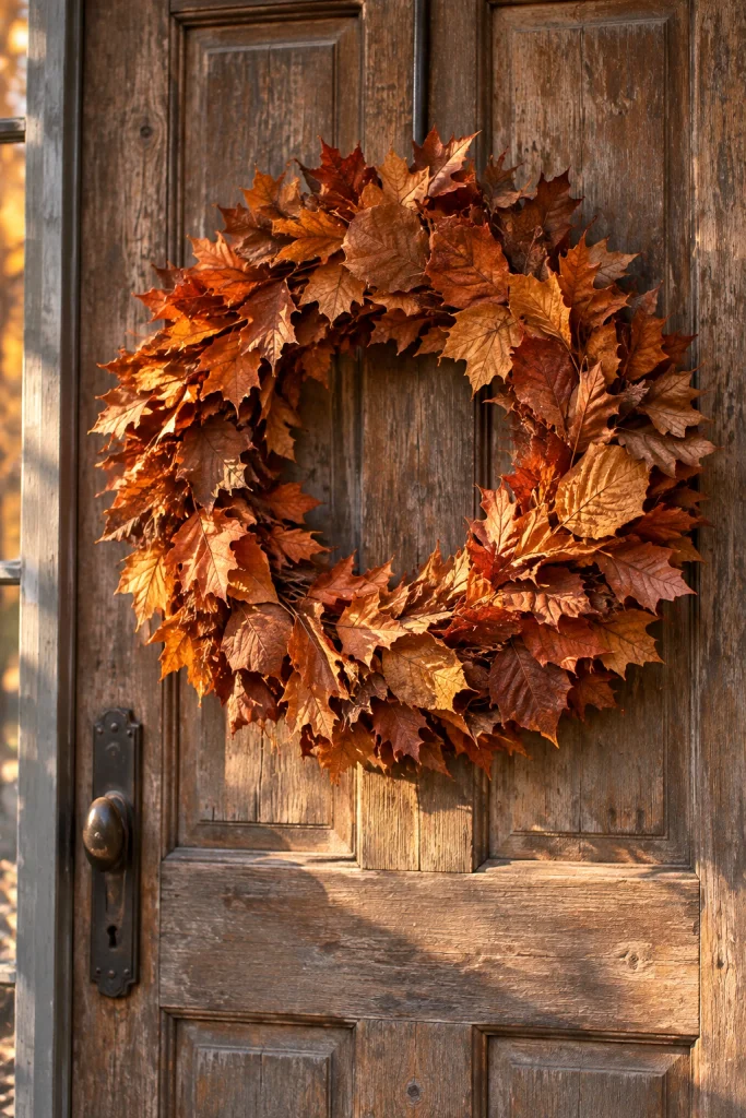 Leaf Wreath Frame