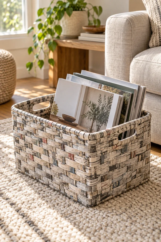 Newspaper Basket