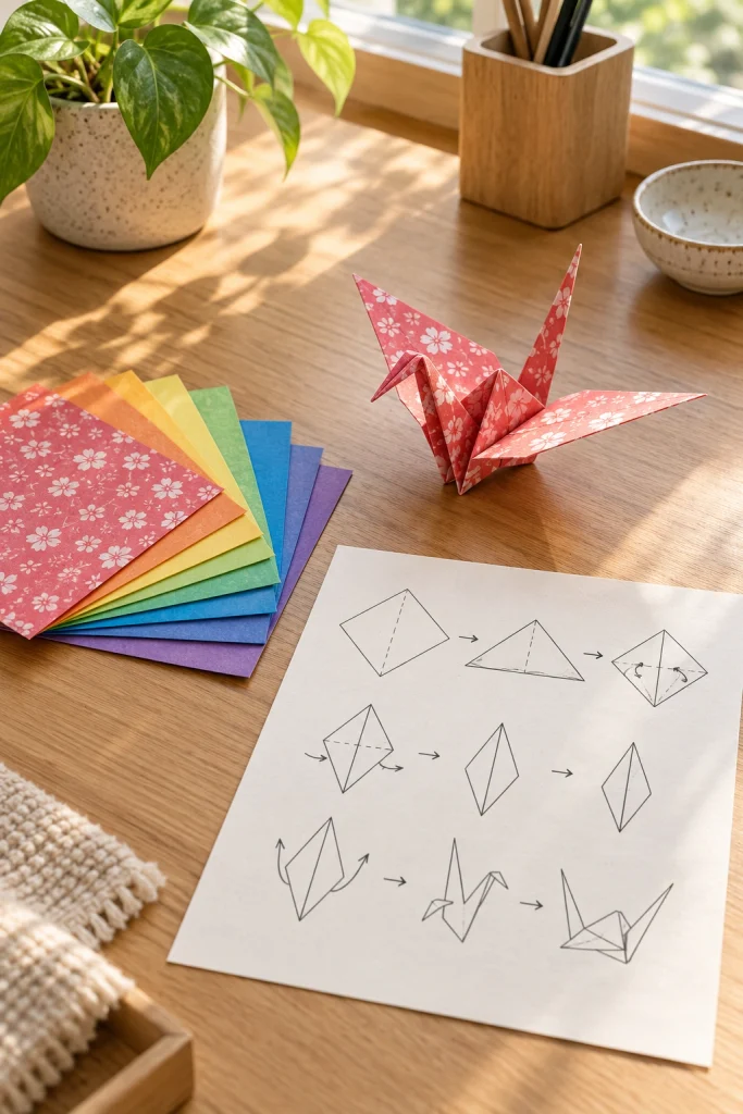 Origami Paper Birds