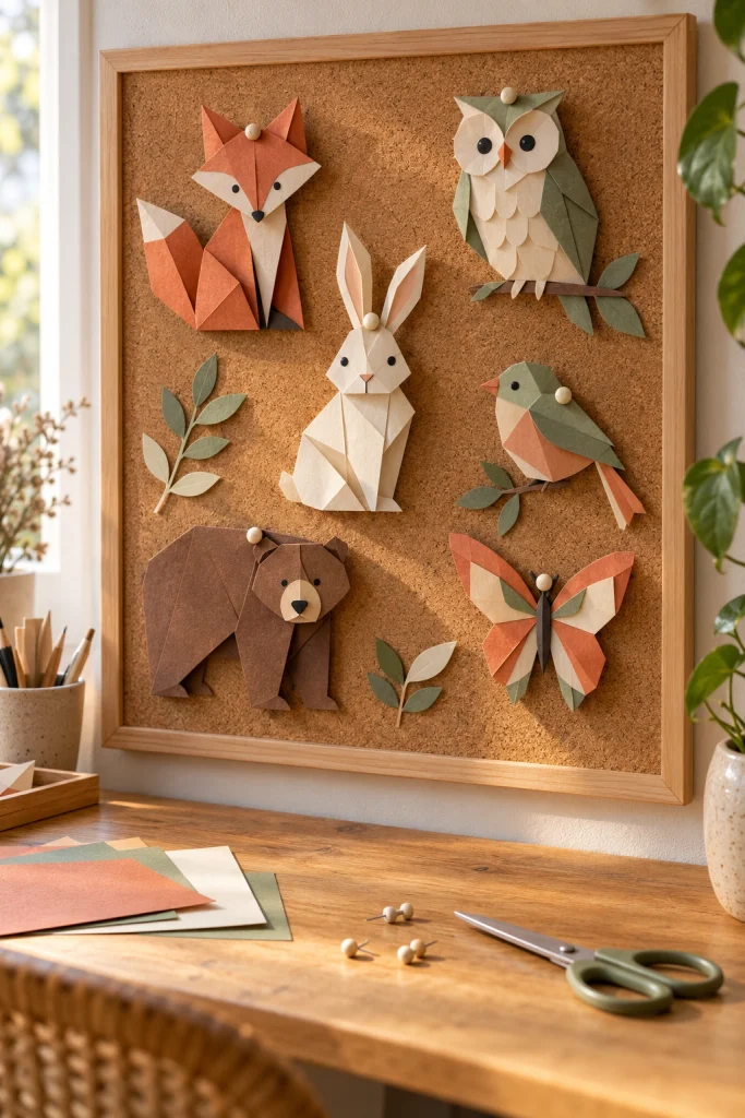 Paper Animal Crafts Collage