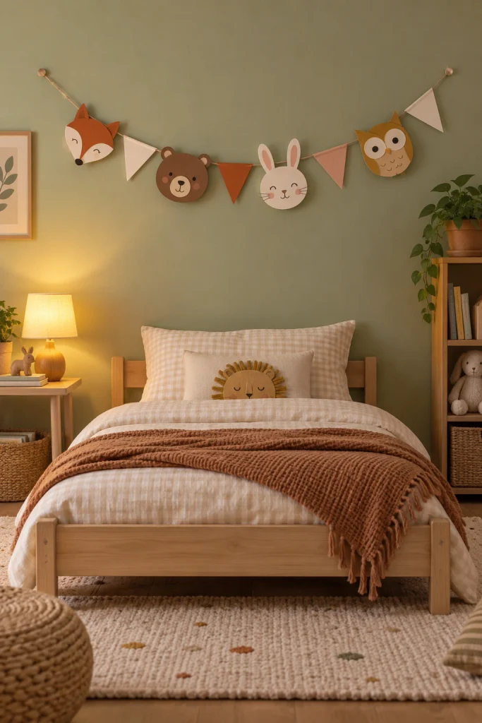 Paper Animal Crafts Garland