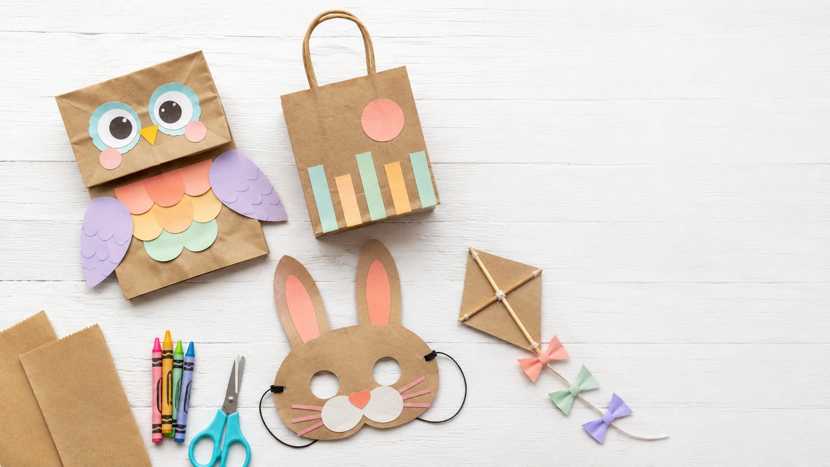 20 Paper Bag Craft Ideas For Kids