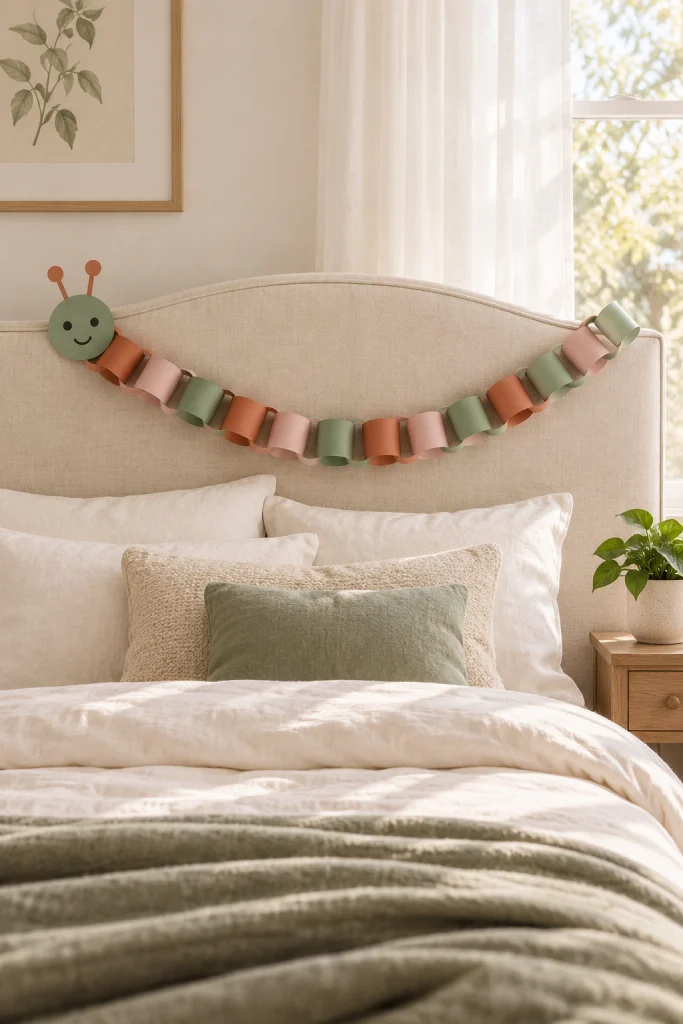 Paper Caterpillar Chain