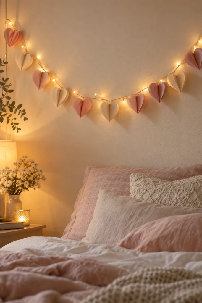 Paper Heart Garland