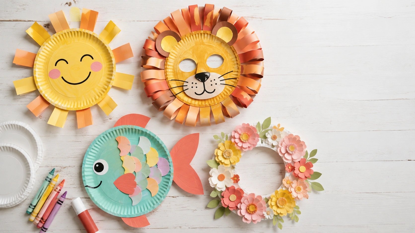 16 Paper Plate Craft Ideas for Preschoolers