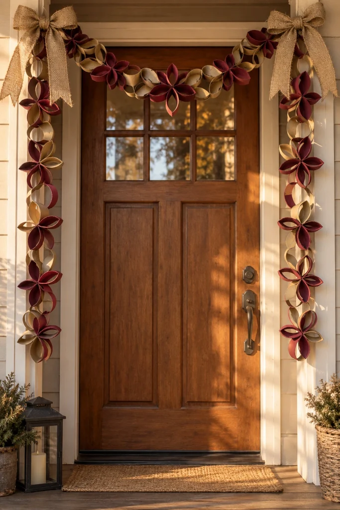 Paper Roll Craft Garlands