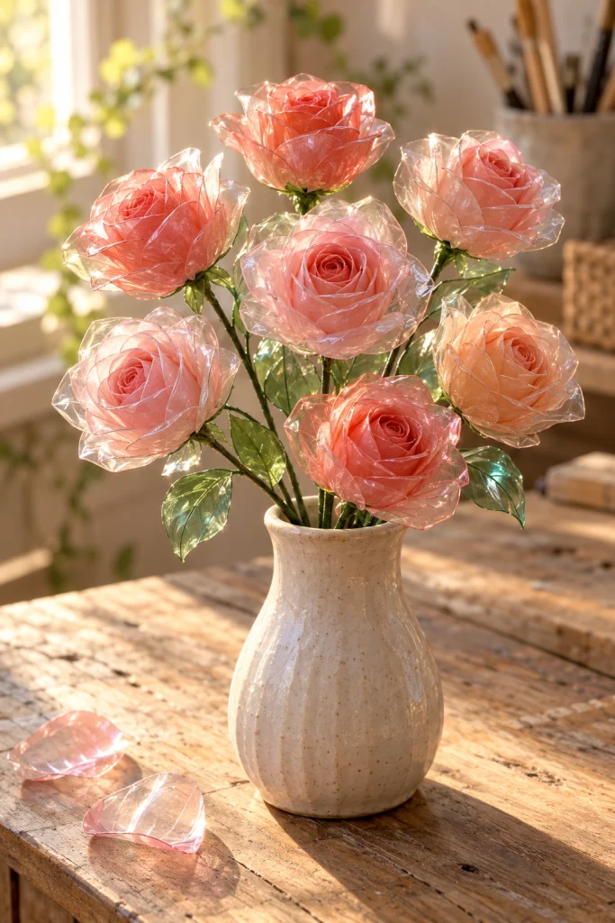 Petal Bottle Rose