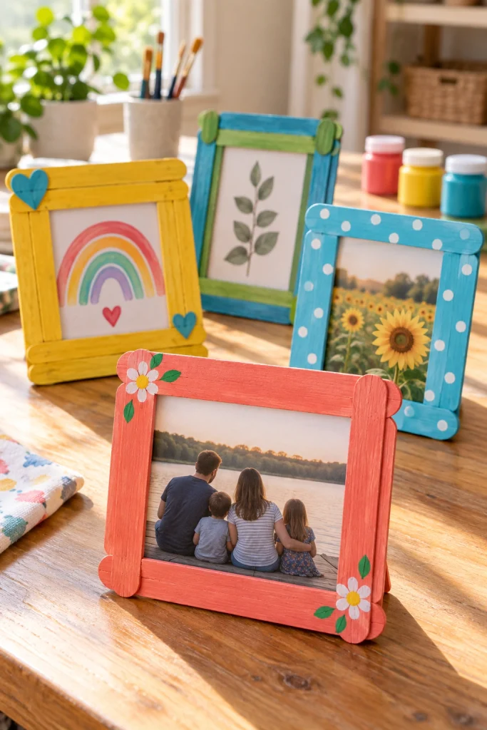 Popsicle Stick Frames