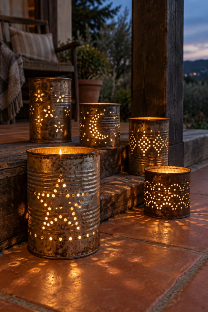 Tin Can Recycled Crafts