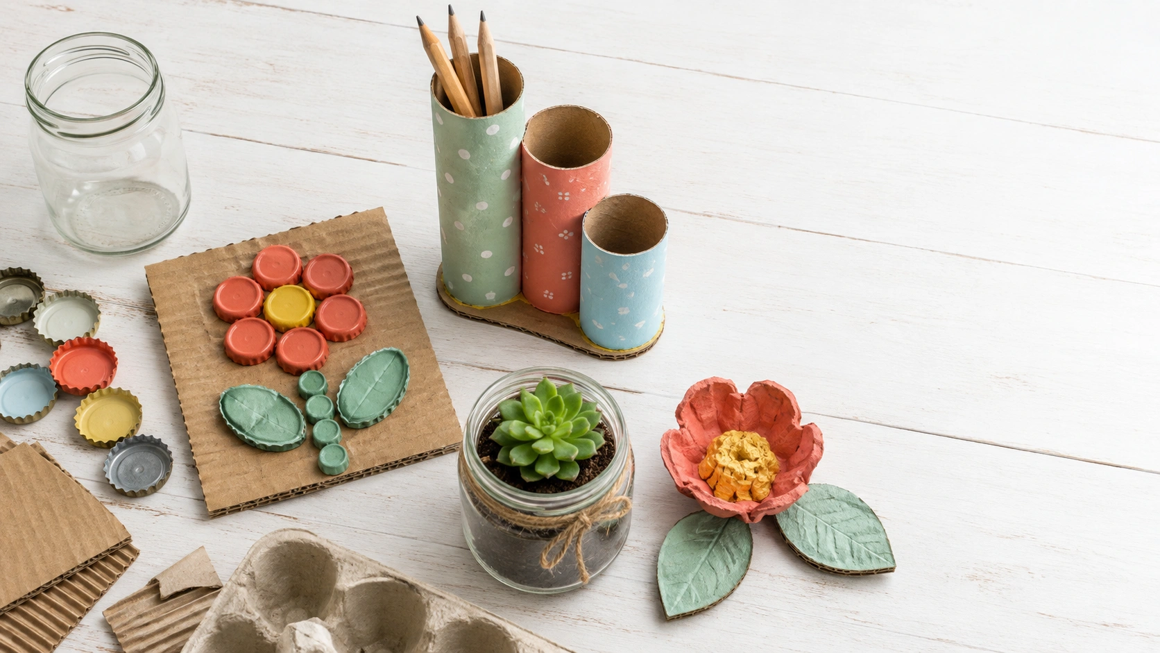 22 Waste Material Craft Ideas to Turn Trash into Treasure